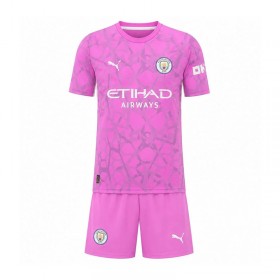 Fußballtrikots Manchester City Gianluigi Donnarumma 25 Torwart Kinder Auswärts Trikotsatz 2026-2027
